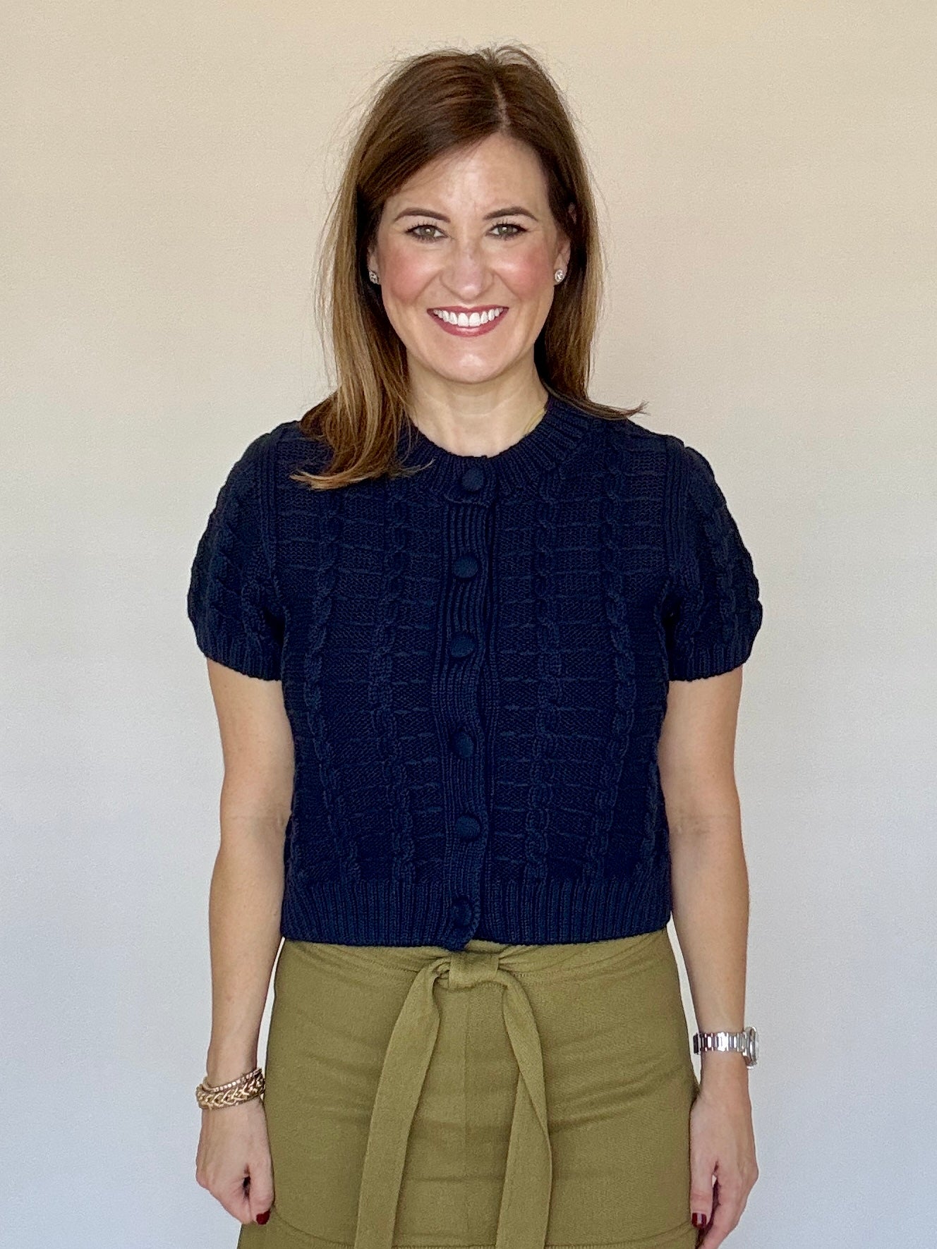 Melanie Top, Navy - LaRoque