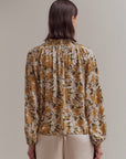 Floral Satin Blouse