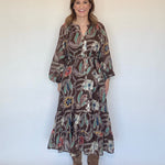 Flower Print Dress - THML