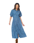 Gretl Denim Midi Dress