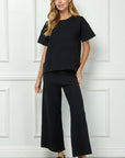 Short Sleeve Sweater Top