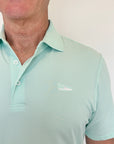 Outrigger Polo Imperial Aqua Stripe