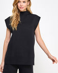Solid Sweater Top