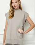 Solid Sweater Top