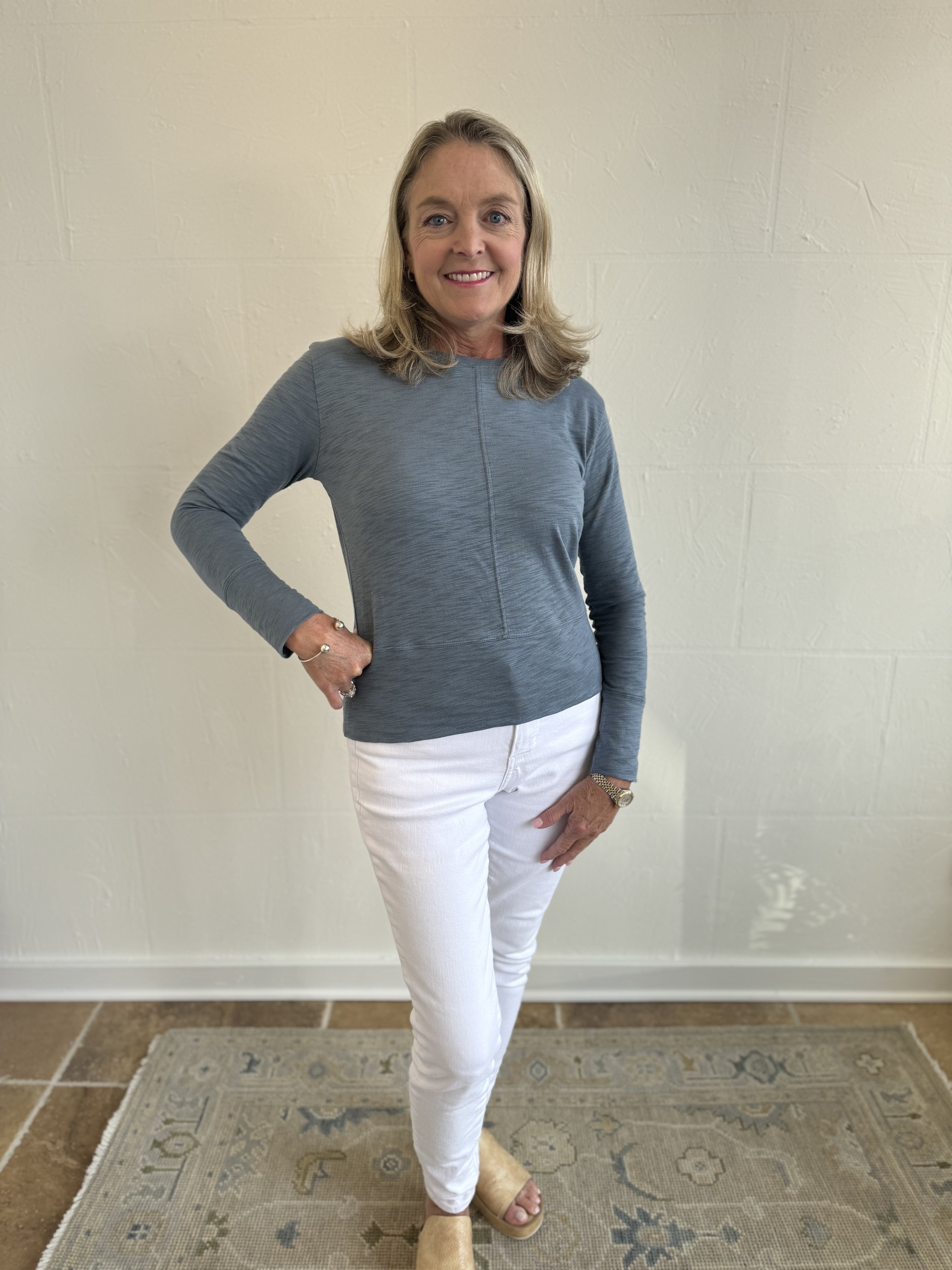 Celia Perfect Length Tee L/S