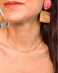 Etched Chain Necklace