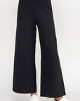 knit pull on sweater leisure pants