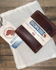 Credit Card Wallet - Amber Leather
