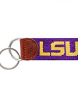 LSU Embroidered Key Fob - Chatsworth Boutique