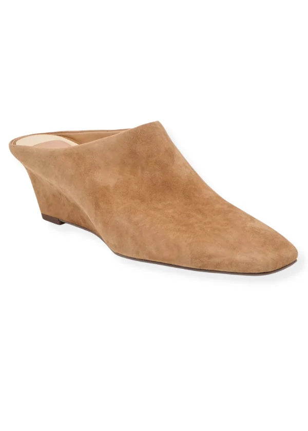 Hilah Wedge, Cognac Suede, Main - Dolce Vita