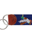 Mallard Duck Embroidered Key Fob - Chatsworth Boutique
