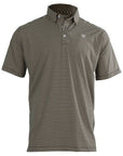 Polo Black/Heather Sand Dollar