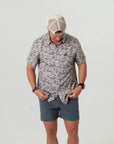 Perf Button Up Deer Camo