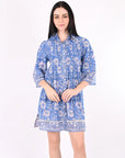 Lyda Mini Blue Floral