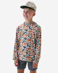 Youth Perf. Hoodie Bayside Camo