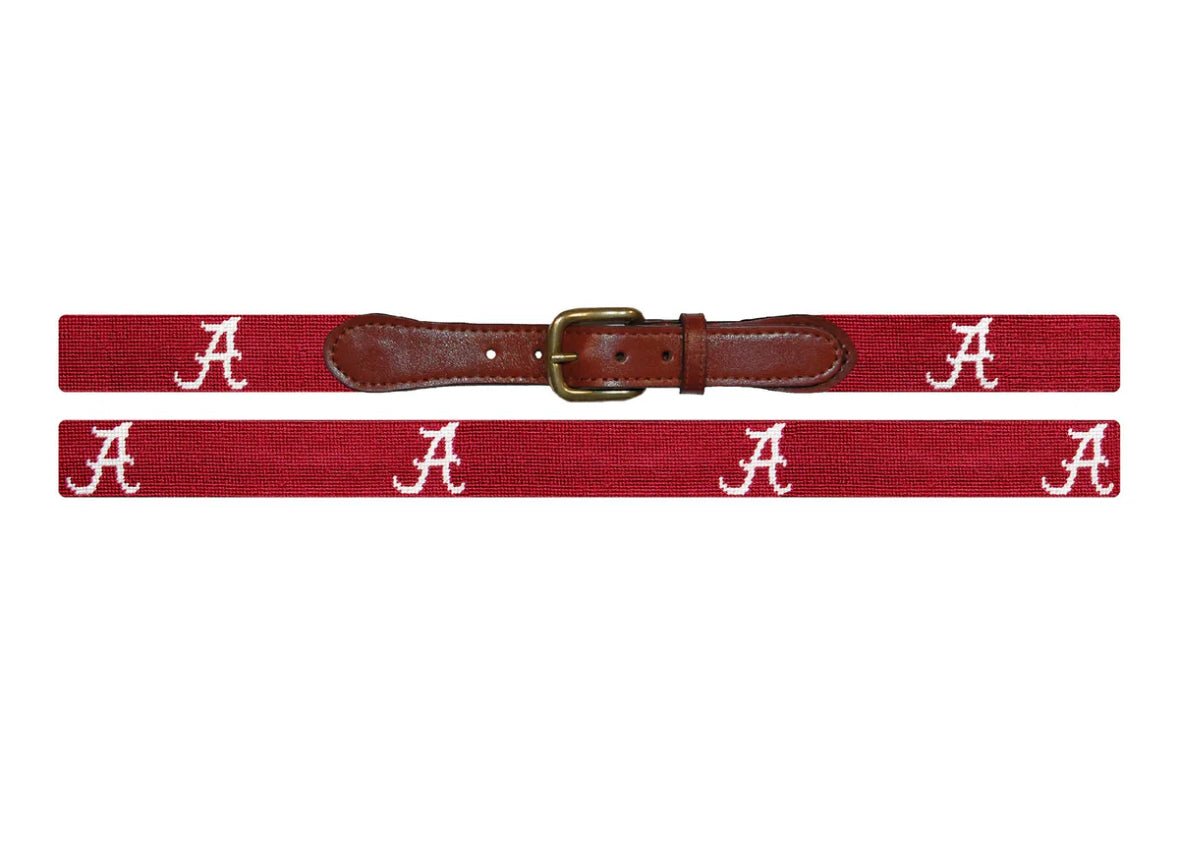 Alabama (Crimson) Belt - Chatsworth Boutique