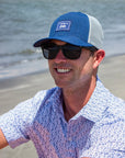 All - Over Golf Pattern Polo - Chatsworth Boutique