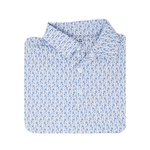 All - Over Golf Pattern Polo - Chatsworth Boutique