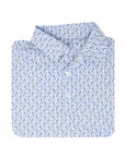 All - Over Golf Pattern Polo - Chatsworth Boutique