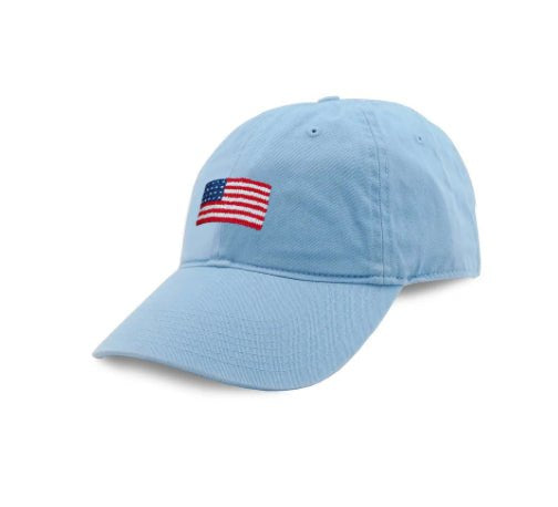 American Flag Emb Hat - Chatsworth Boutique