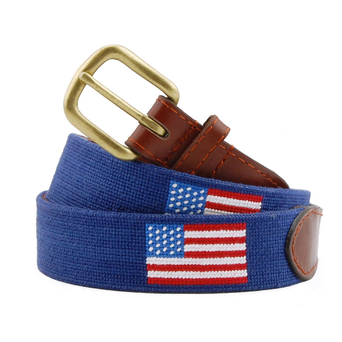 American Flag (Navy) Belt - Chatsworth Boutique