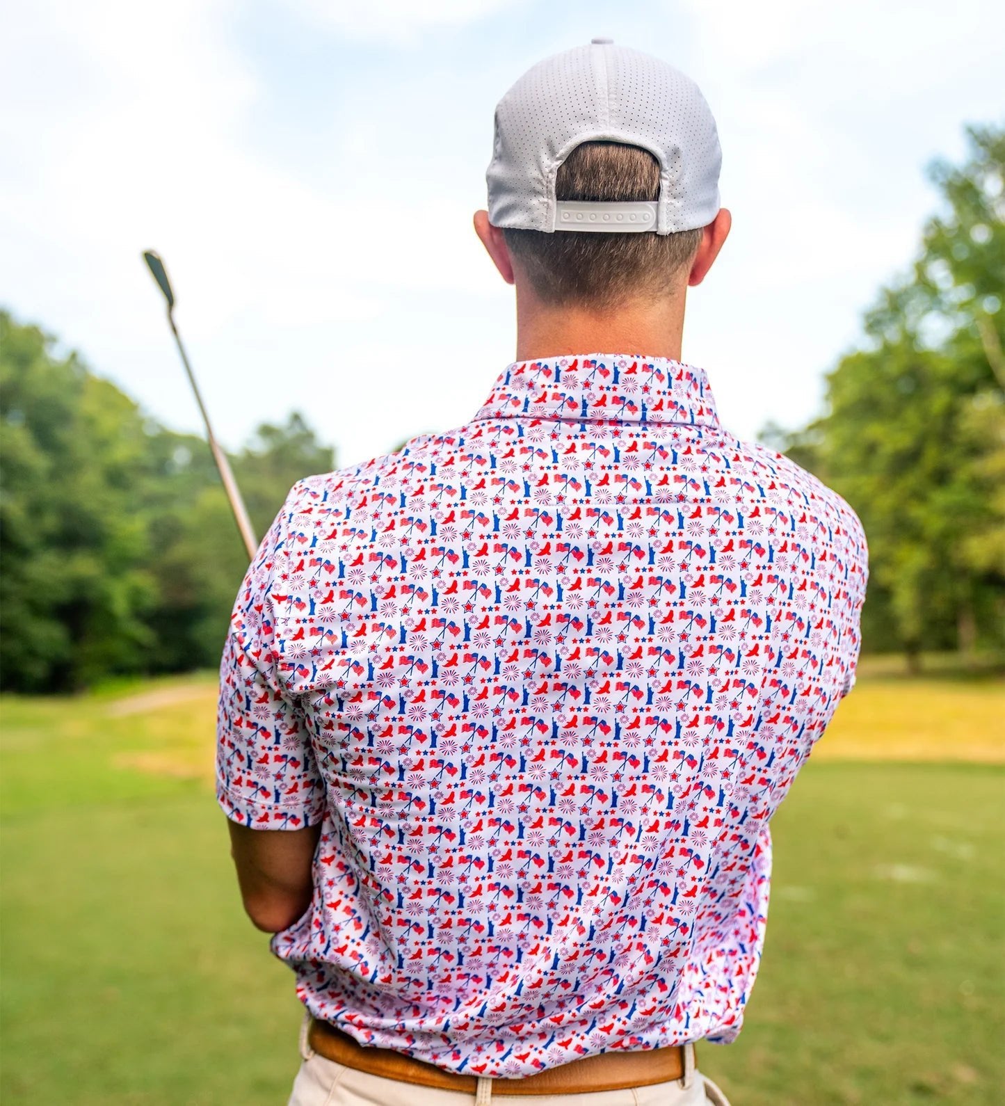 Americana Polo - Chatsworth Boutique
