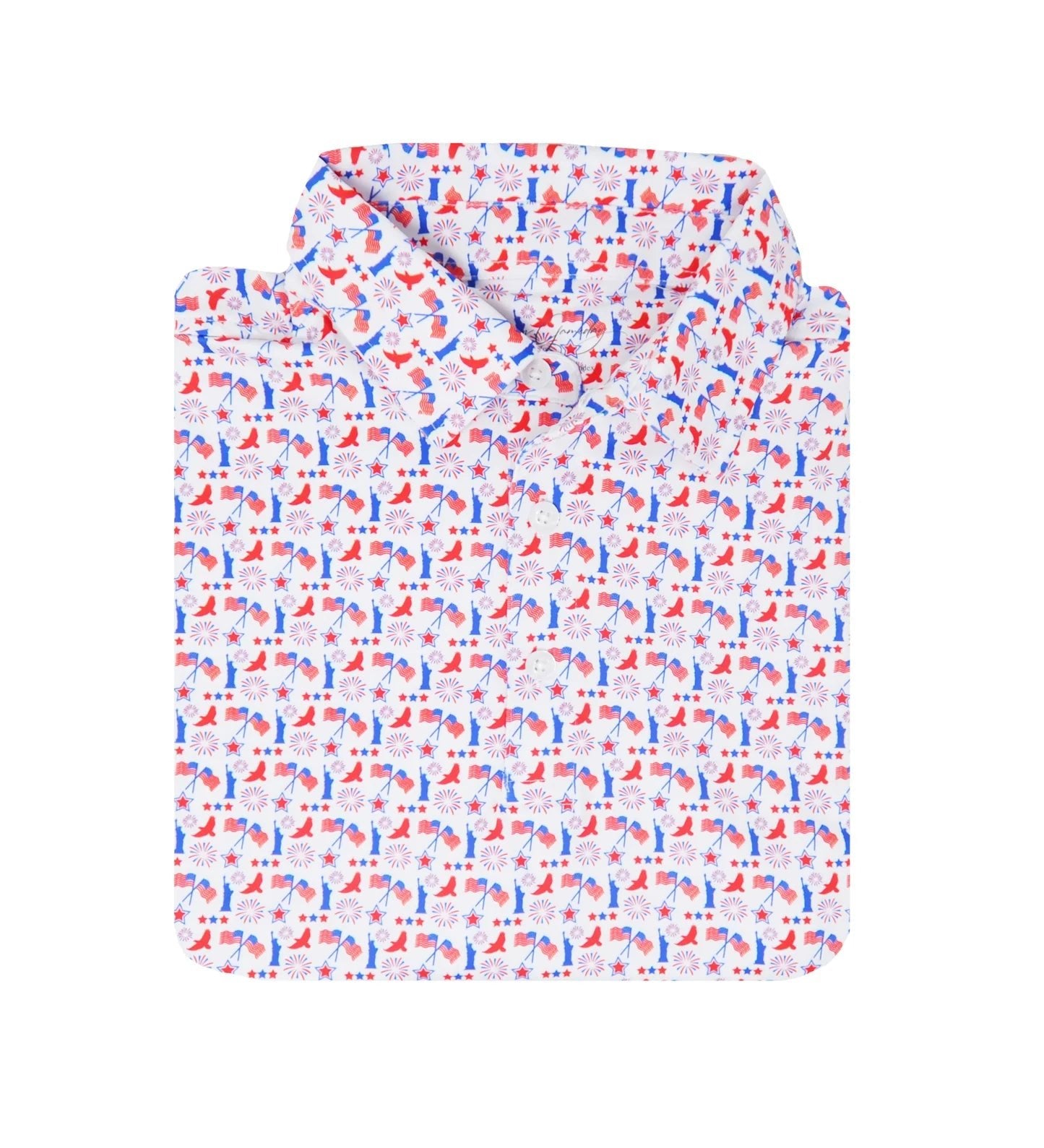 Americana Polo - Chatsworth Boutique