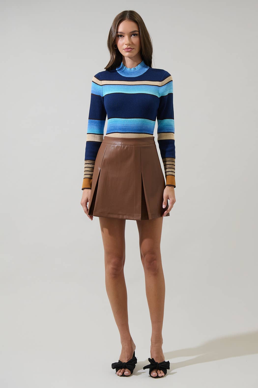 Anisa Leather Skirt - Chatsworth Boutique