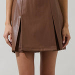 Anisa Leather Skirt - Chatsworth Boutique