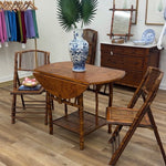 Antique Bamboo Table 4 Chairs - Chatsworth Boutique