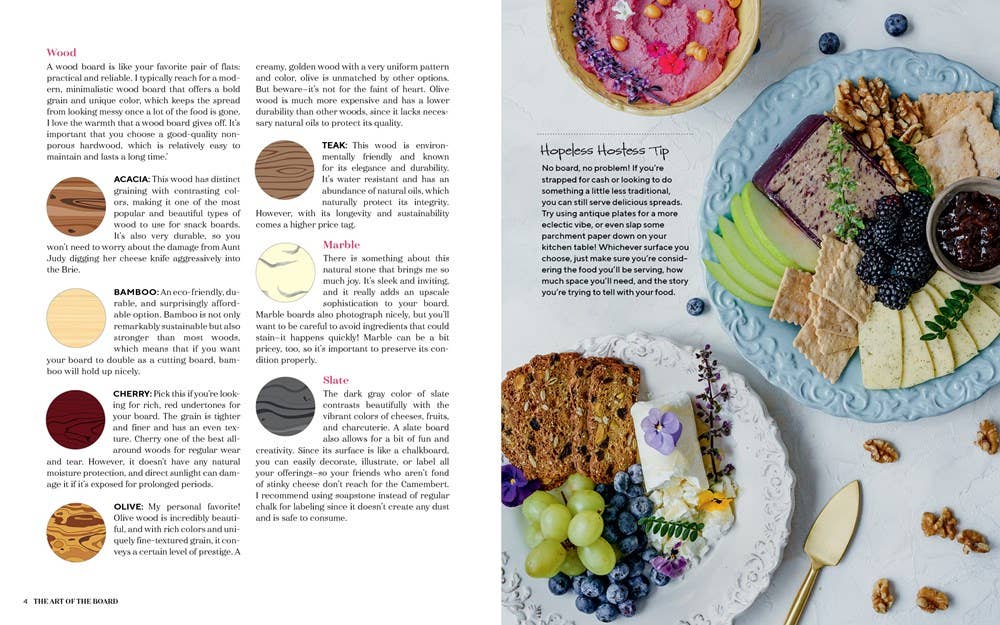 Art of the Board: Fun & Fancy Snack Boards, Recipes & Ideas - Chatsworth Boutique