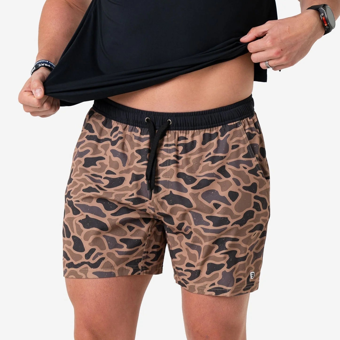 Athletic Short Gauge Camo - Chatsworth Boutique