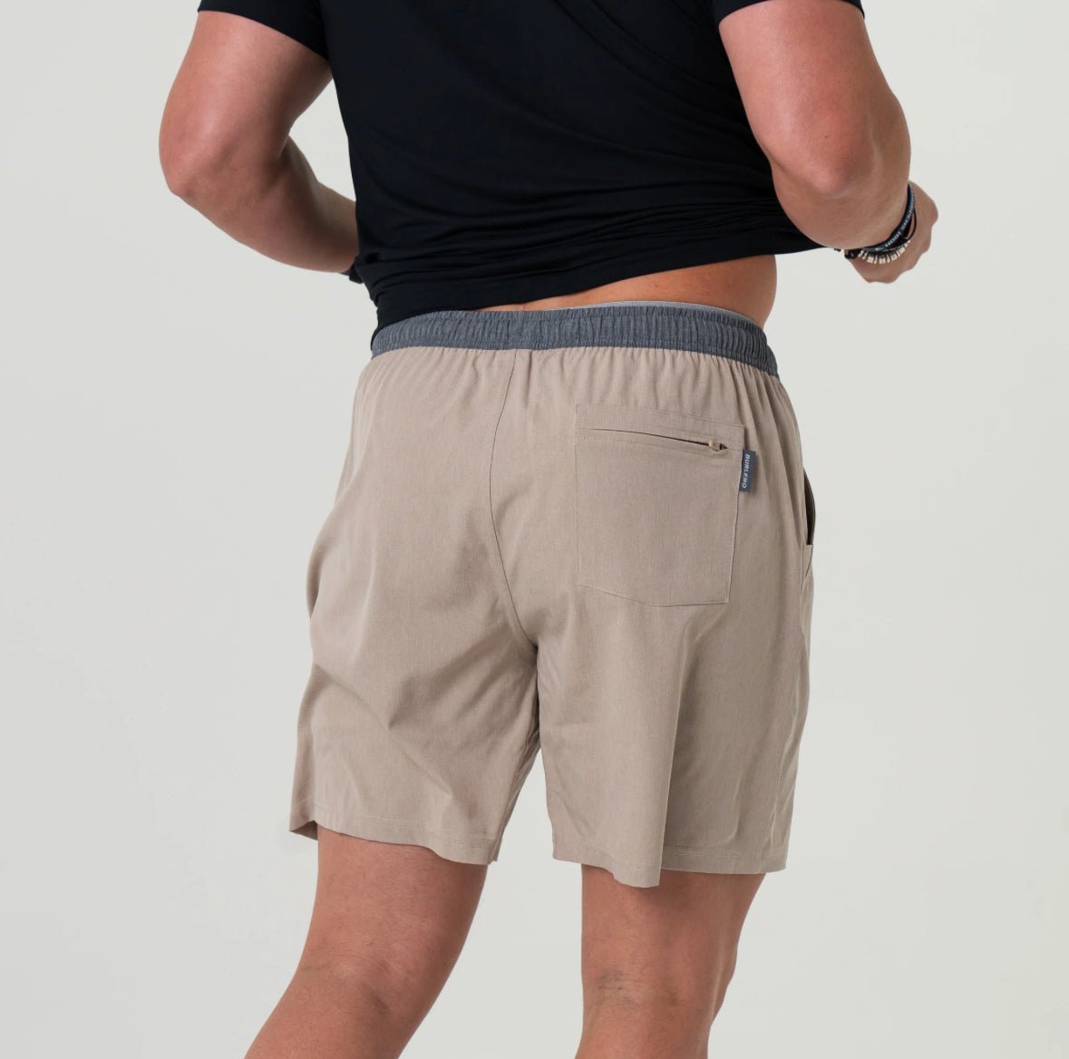 Athletic Short Khaki - Chatsworth Boutique