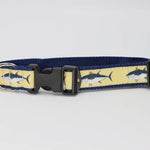 Atlantic Blue Fin Tuna Dog Collar - Chatsworth Boutique