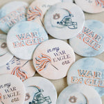 Auburn University Football Helmet Game Day Button - Chatsworth Boutique