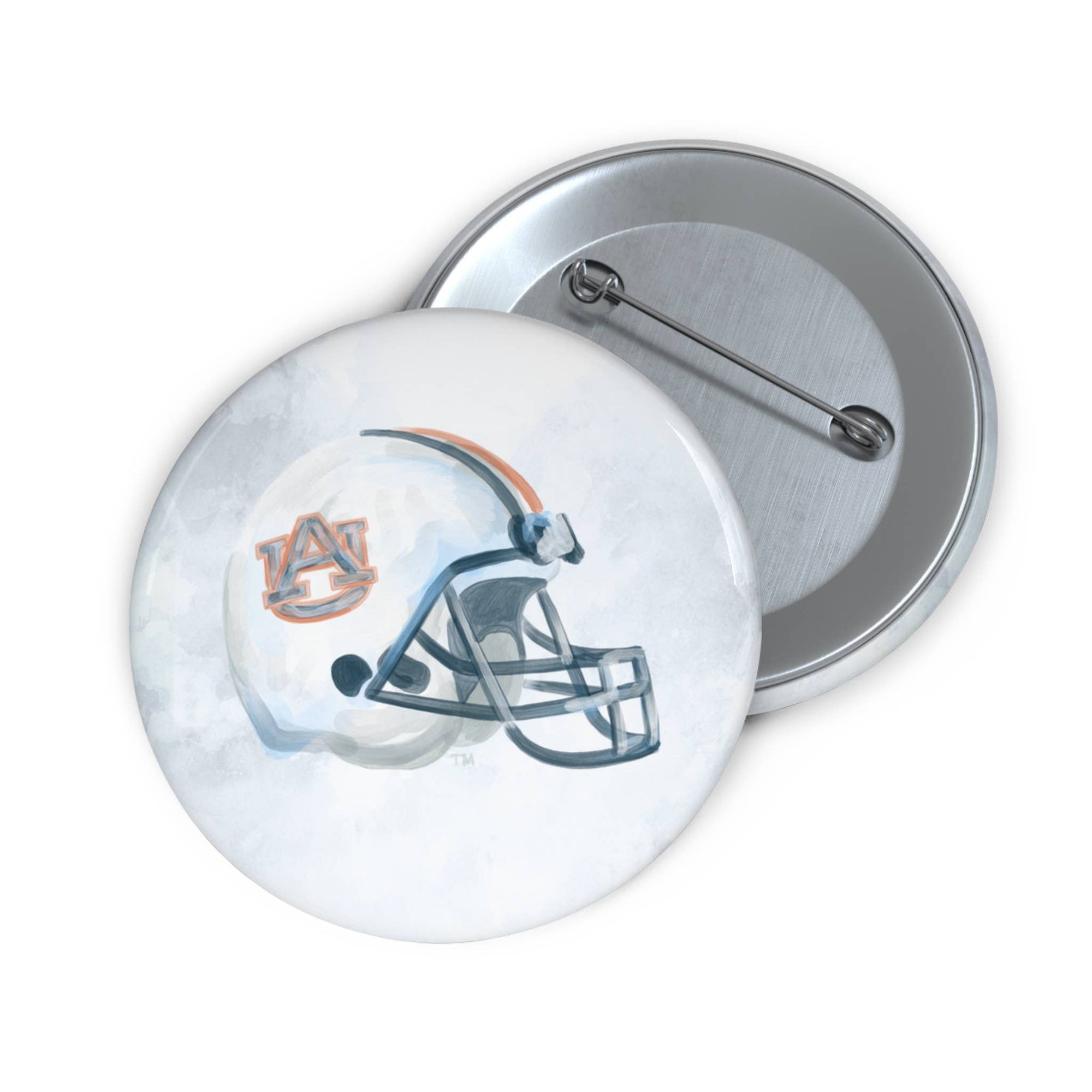 Auburn University Football Helmet Game Day Button - Chatsworth Boutique