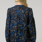 Aurina Floral Poplin Top - Chatsworth Boutique