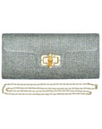 Bamboo Buckle Clutch - Chatsworth Boutique