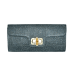 Bamboo Buckle Clutch - Chatsworth Boutique