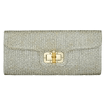 Bamboo Buckle Clutch - Chatsworth Boutique