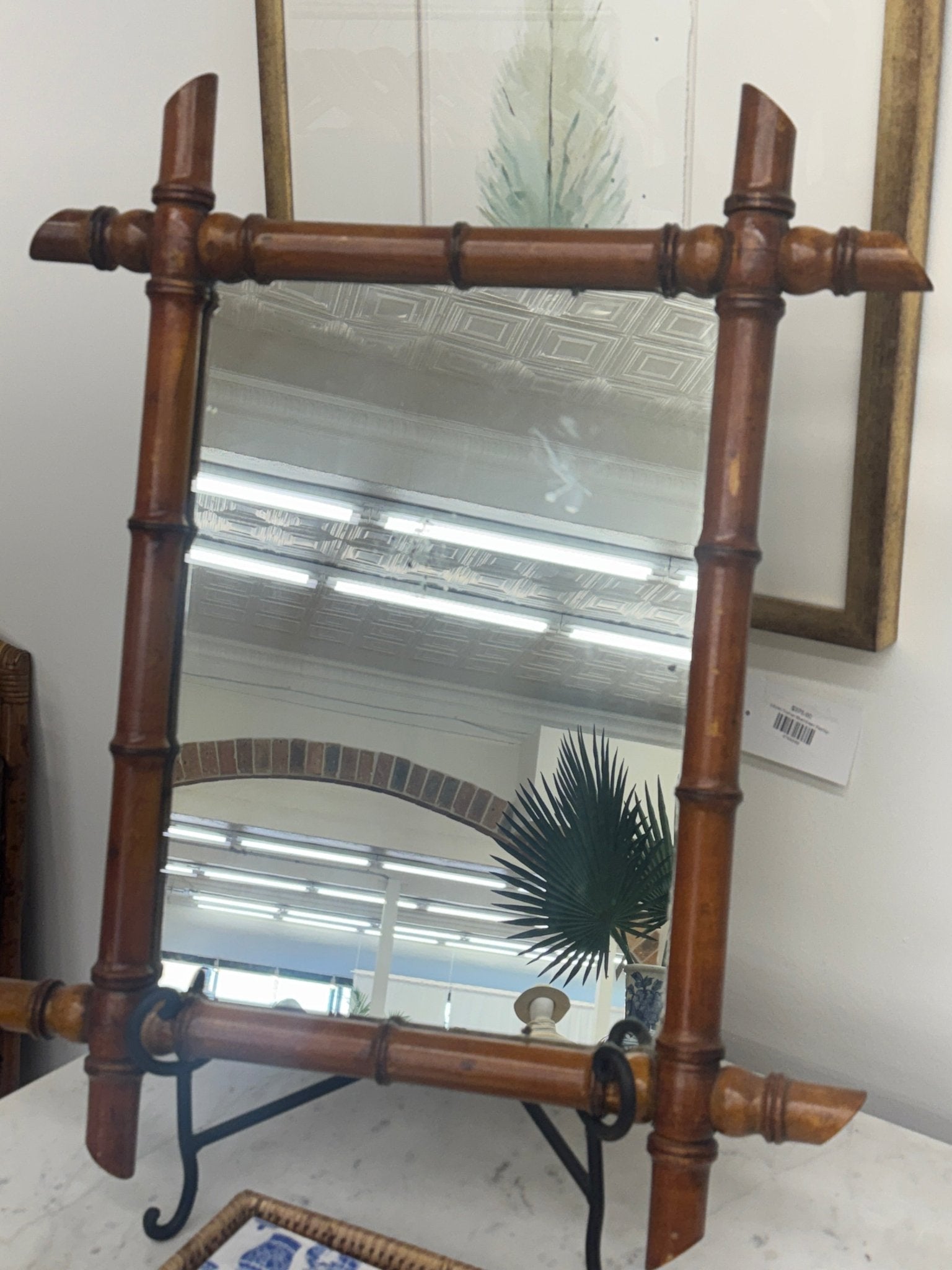 Bamboo Small Mirror - Chatsworth Boutique