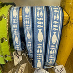 Blue & White Batik Fish Dog Collar - Chatsworth Boutique