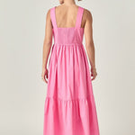Bow Sleeveless Midi Dress - Chatsworth Boutique