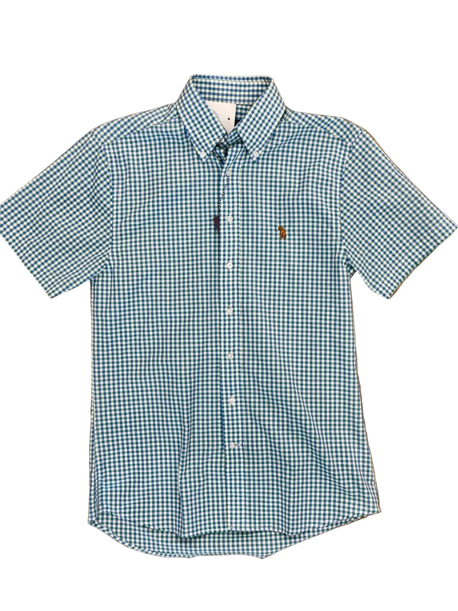 Brackish Gingham SS Button Down - Chatsworth Boutique