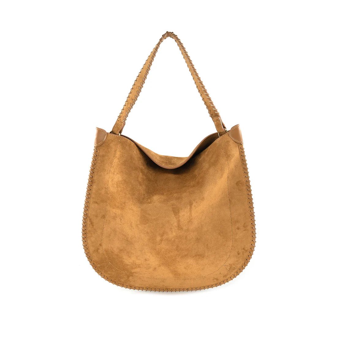 Braided Handle Hobo - Chatsworth Boutique