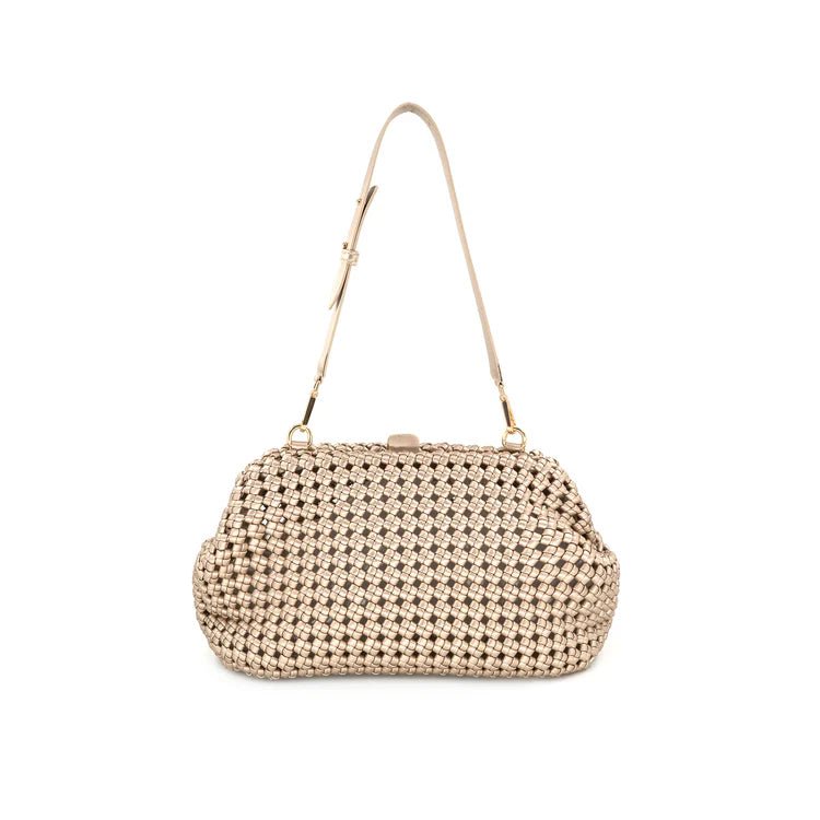 Braided Weave Clutch - Chatsworth Boutique