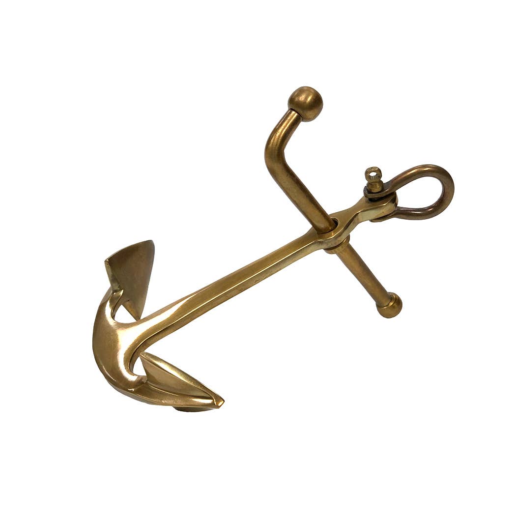 Brass Anchor Paperweight - Chatsworth Boutique