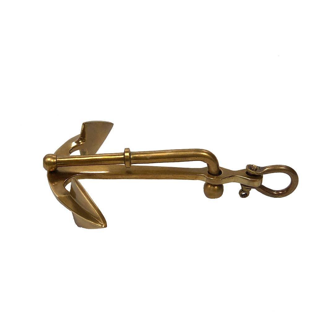 Brass Anchor Paperweight - Chatsworth Boutique