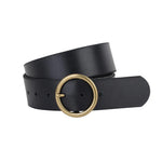 Brass Circle Buck Belt - Chatsworth Boutique