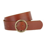 Brass Circle Buck Belt - Chatsworth Boutique